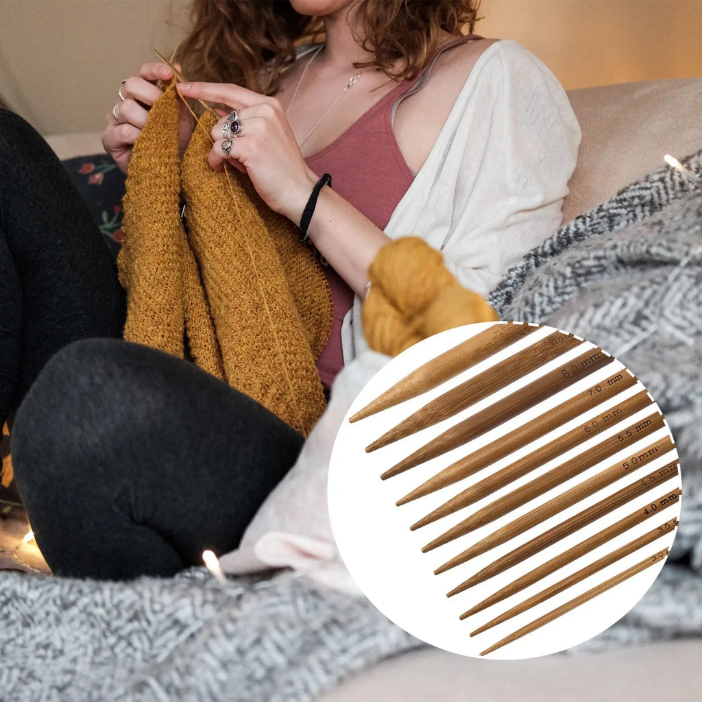 80cm Long Circular Sweater Needle Stainless Steel Crochet Sweater Knitting Tool Handmade DIY Weaving Tools Knitting Needles
