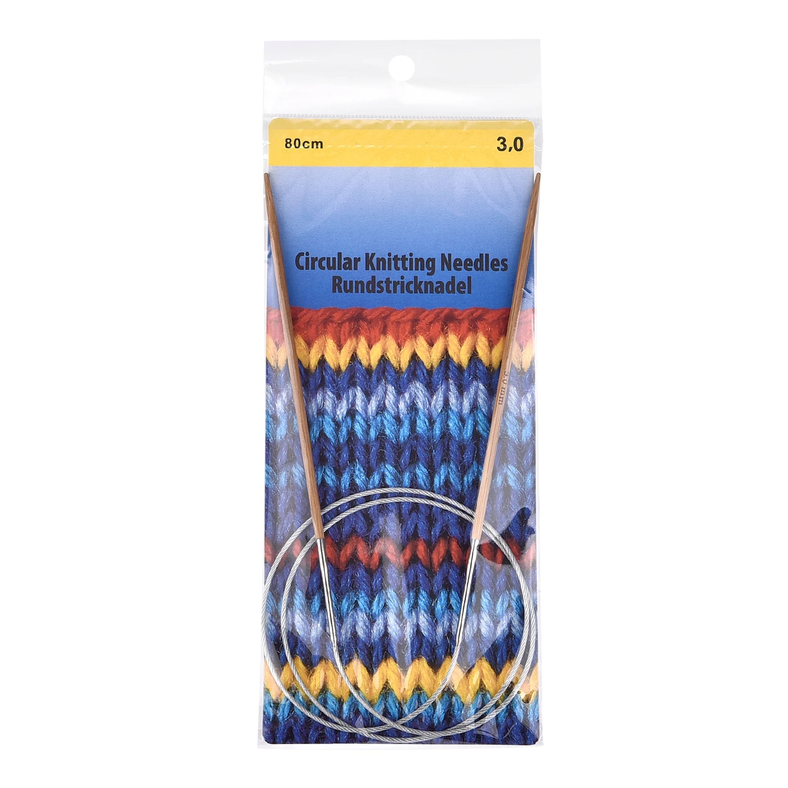 80cm Long Circular Sweater Needle Stainless Steel Crochet Sweater Knitting Tool Handmade DIY Weaving Tools Knitting Needles