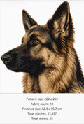 Greyscale or Colour? German Shepherd