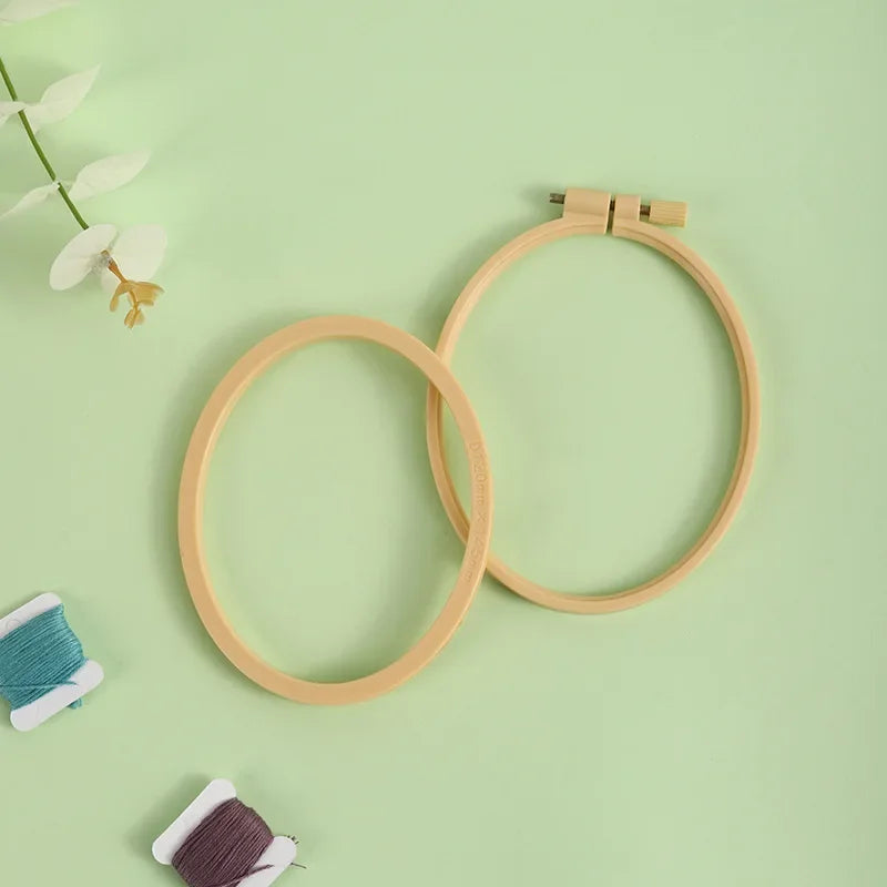 Plastic Embroidery Hoop – Cross Stitch Frame