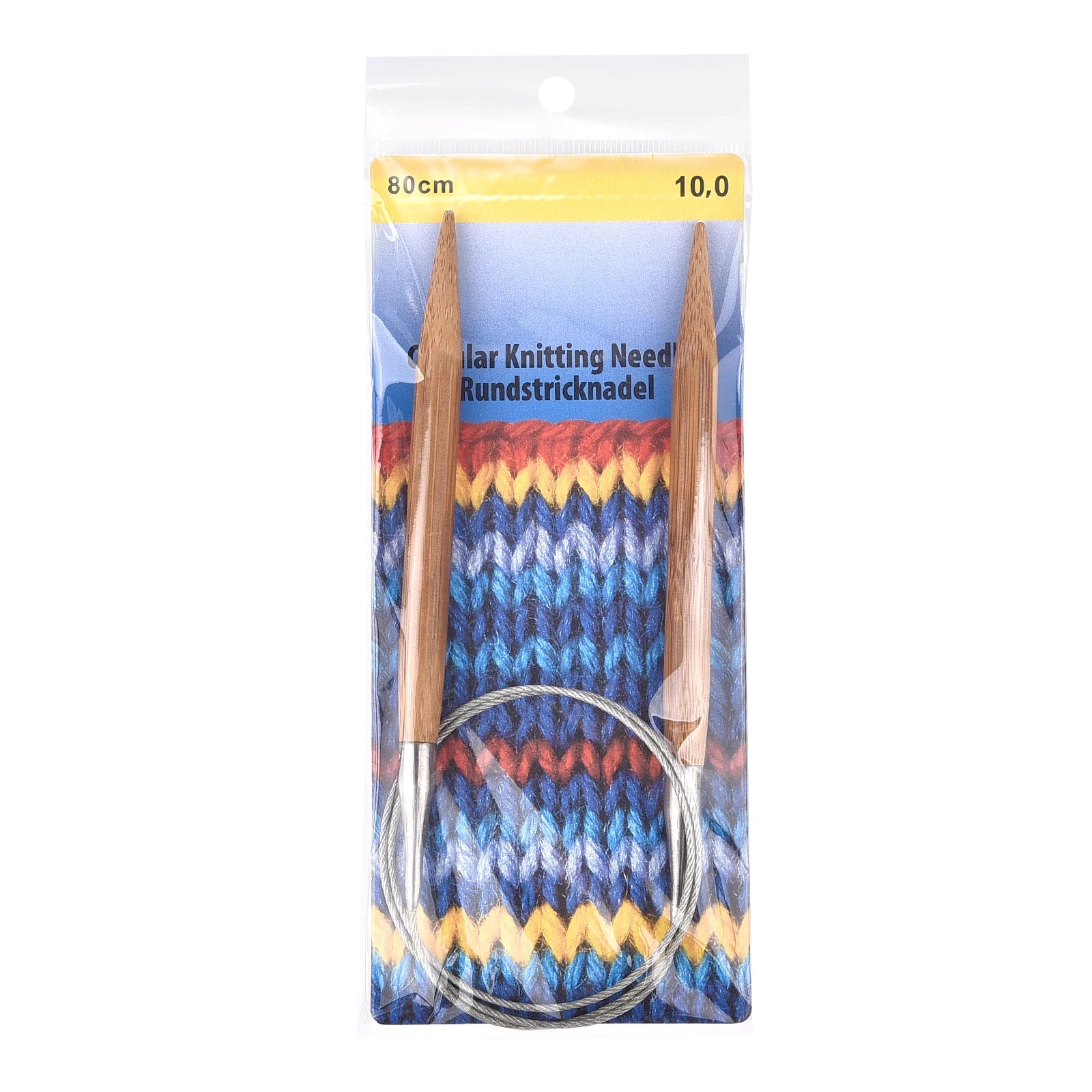 80cm Long Circular Sweater Needle Stainless Steel Crochet Sweater Knitting Tool Handmade DIY Weaving Tools Knitting Needles