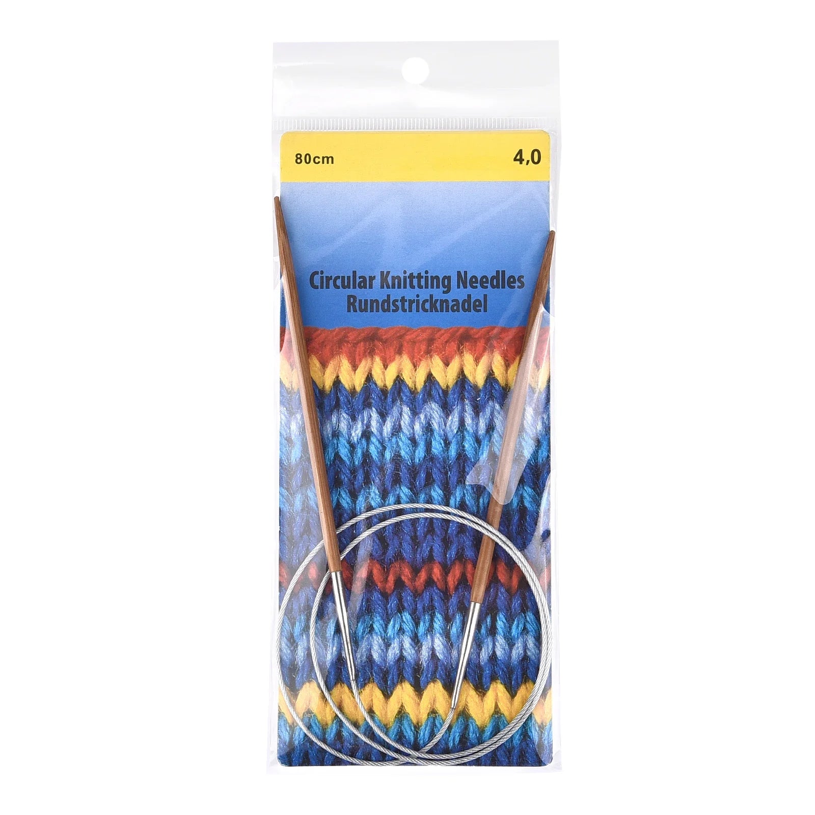 80cm Long Circular Sweater Needle Stainless Steel Crochet Sweater Knitting Tool Handmade DIY Weaving Tools Knitting Needles