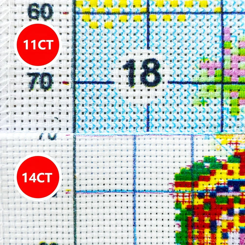 40X40CM German Shepherd cross stitch kit