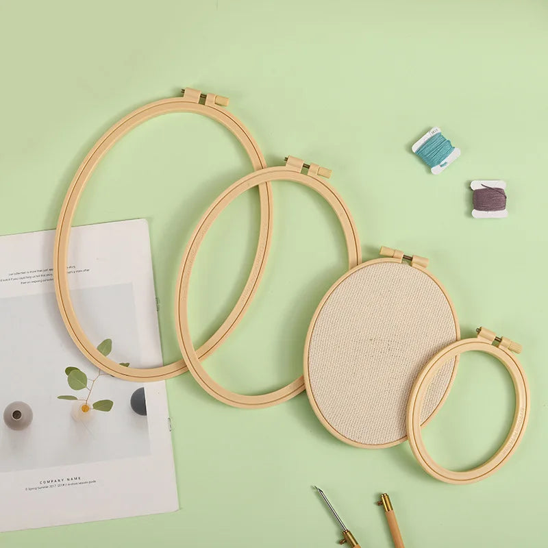 Plastic Embroidery Hoop – Cross Stitch Frame