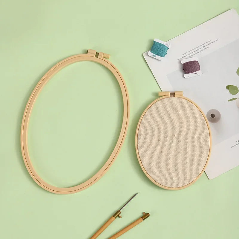 Plastic Embroidery Hoop – Cross Stitch Frame