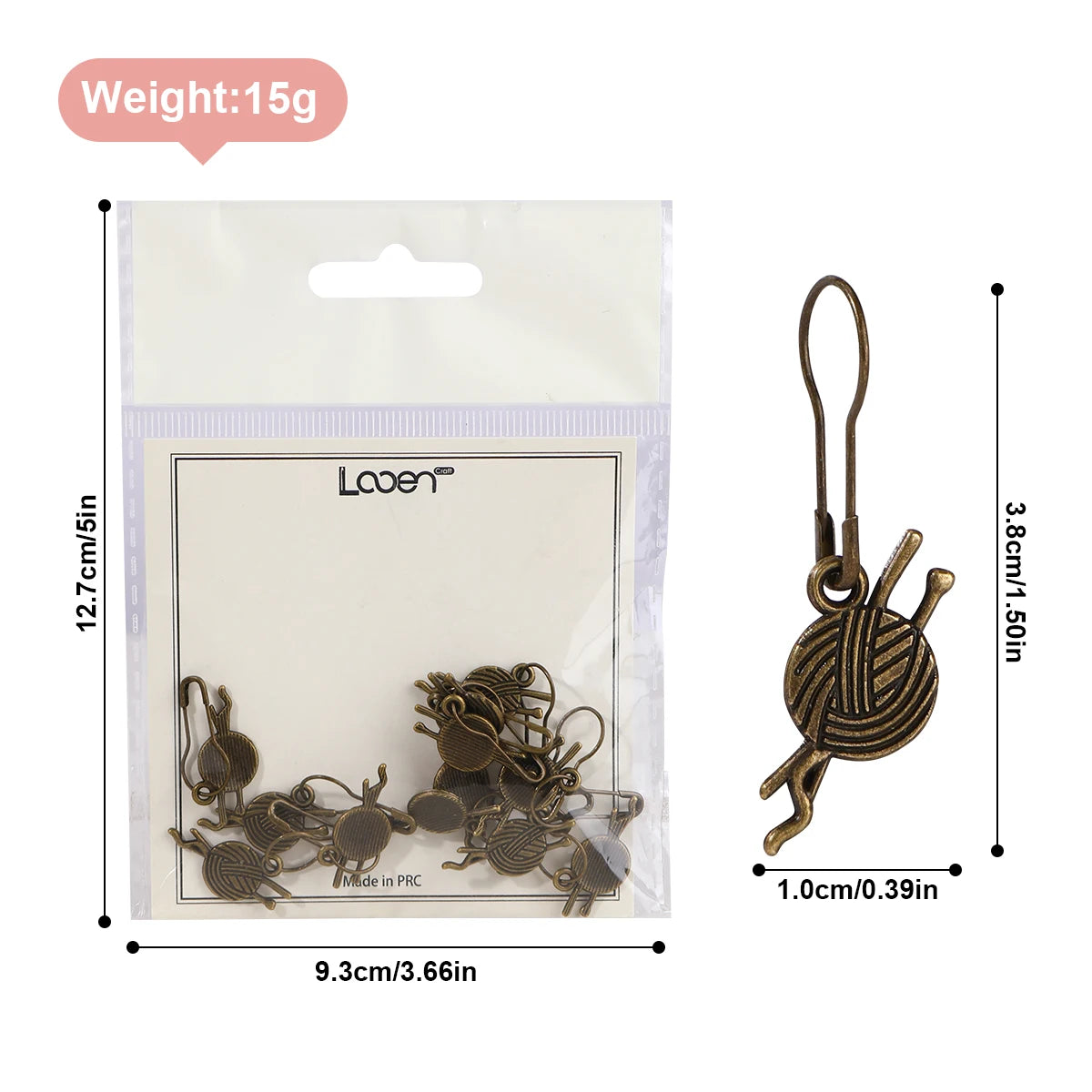 5/8/12pcs Handmade Knitting Stitch Markers Metal Crochet Locking Knitting Markers DIY Yarn Weaving Sewing Accessories Tools Set