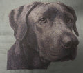 Custom Cross-Stitch Portrait – Large (30x35cm)