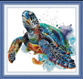 Turtle cross stitch kit
