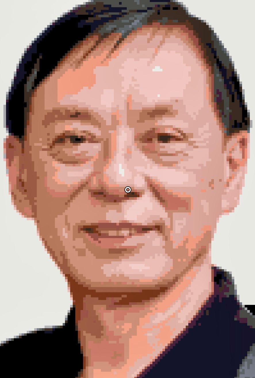 Custom Cross-Stitch Portrait – Small (10x15cm)