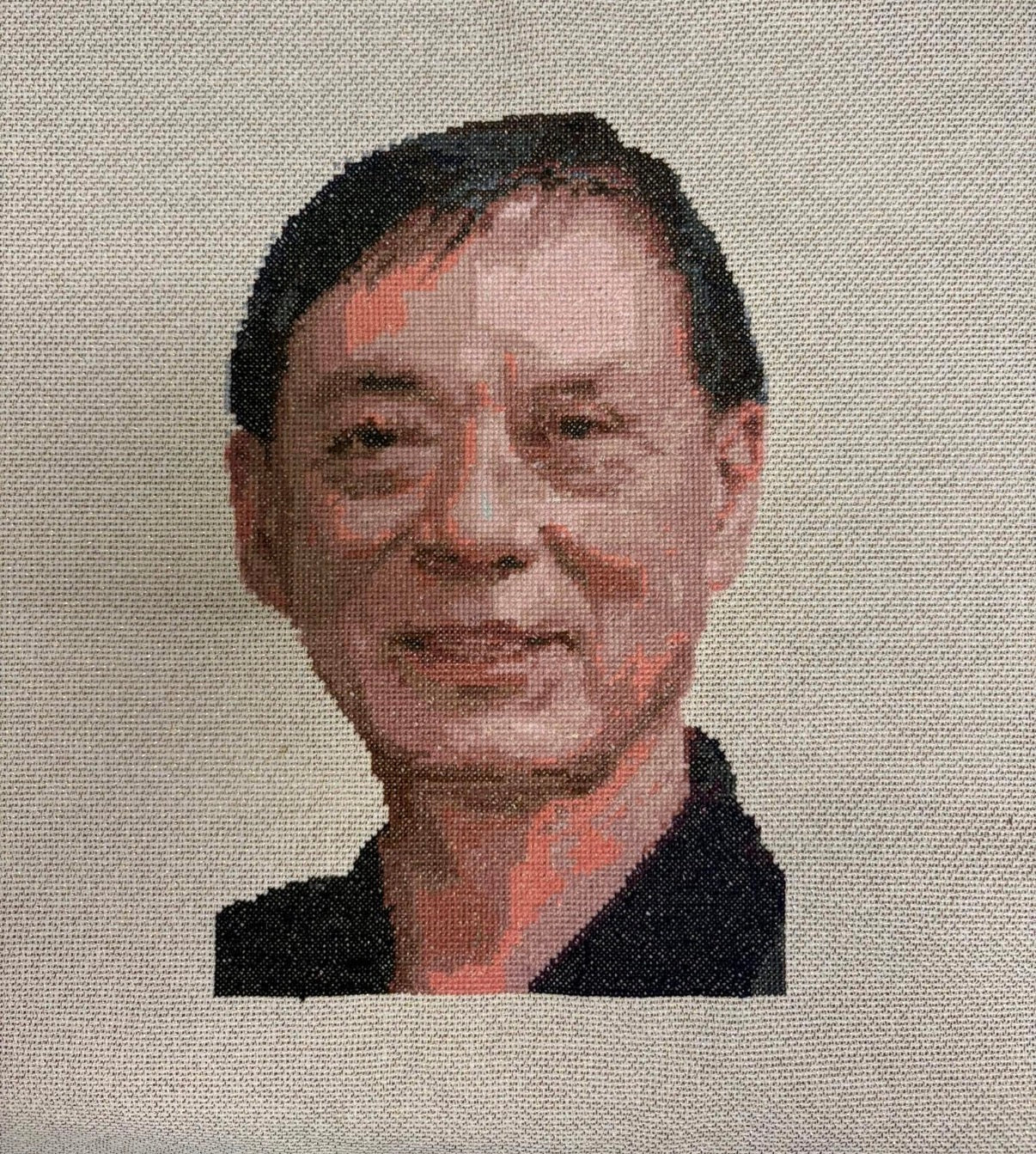 Custom Cross-Stitch Portrait – Small (10x15cm)