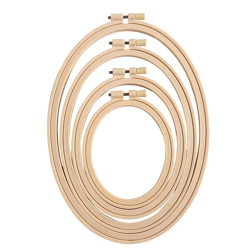 Plastic Embroidery Hoop – Cross Stitch Frame