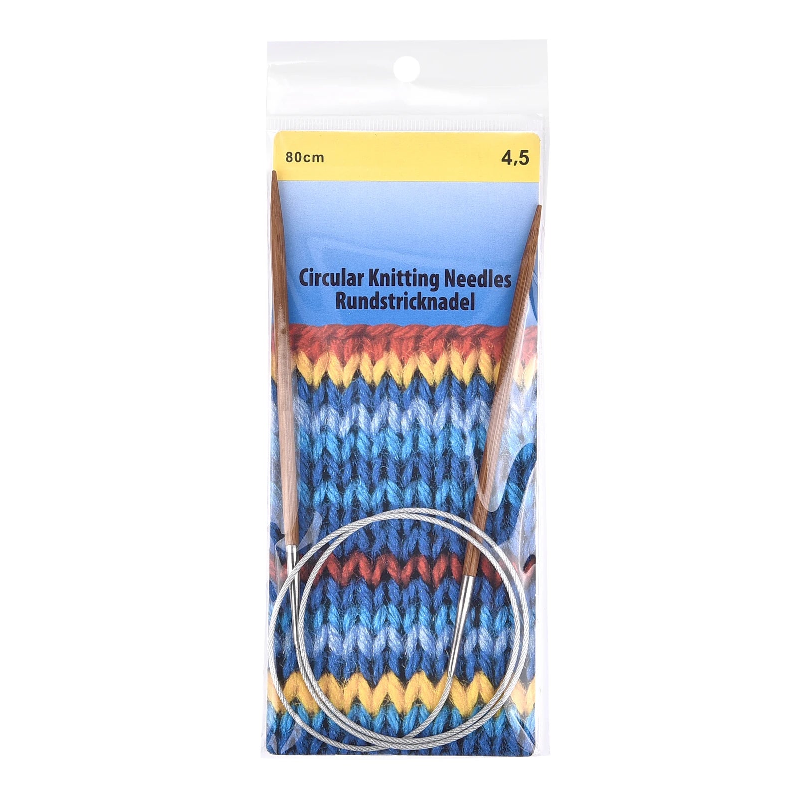 80cm Long Circular Sweater Needle Stainless Steel Crochet Sweater Knitting Tool Handmade DIY Weaving Tools Knitting Needles